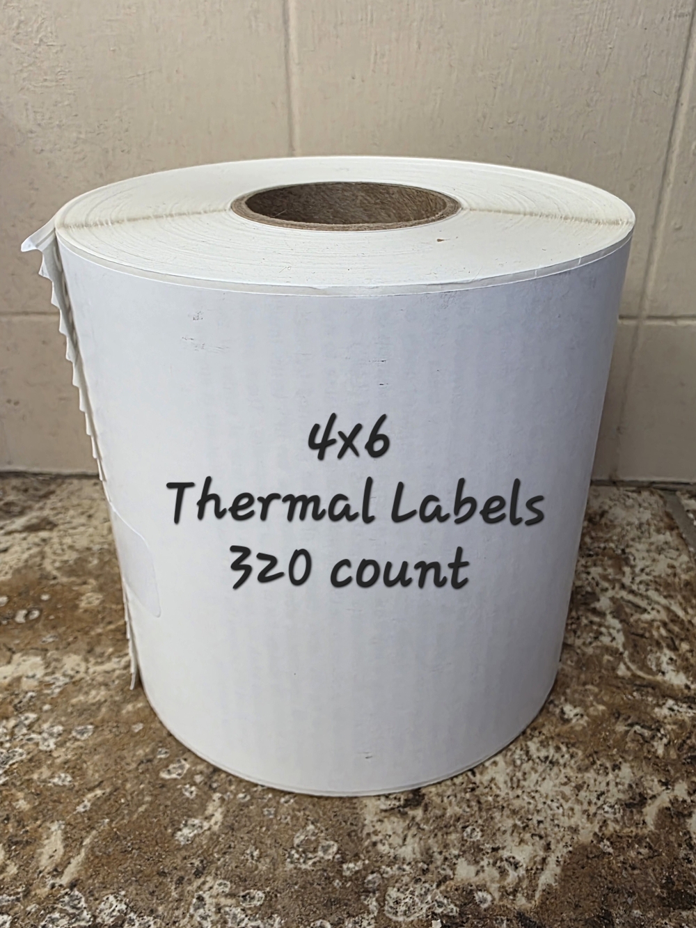 White 4x6 Thermal Shipping Labels - 320 Count